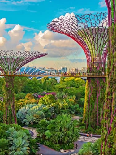 Taxes for Americans Living in Singapore - Gardens by the Bay