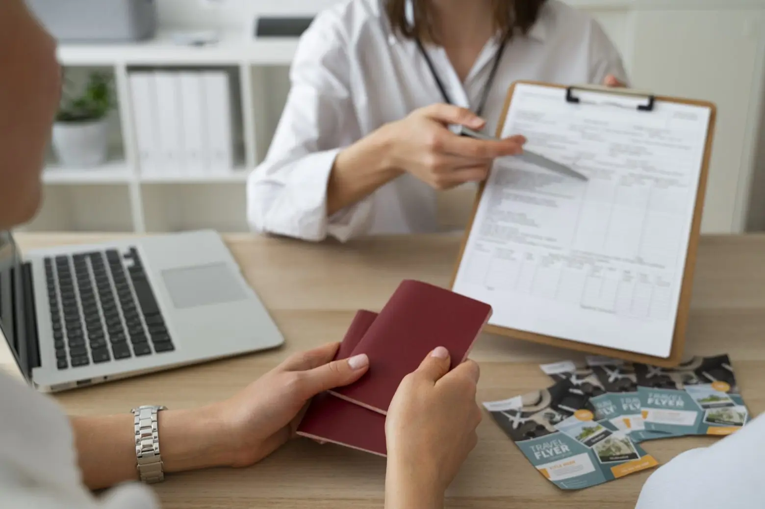 Foreign Account Application holding passports